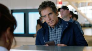 Ben Stiller at airport ticket counter in Brad's Status